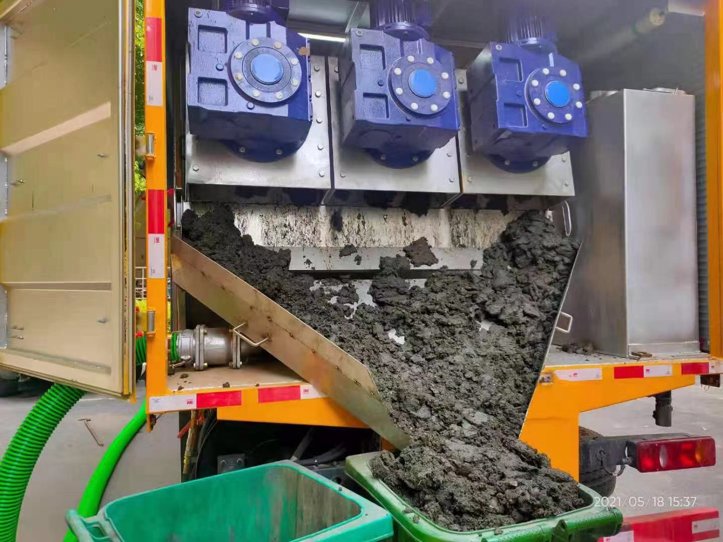 潘集化粪池清掏城市维护站-泥浆净化干湿分离处理